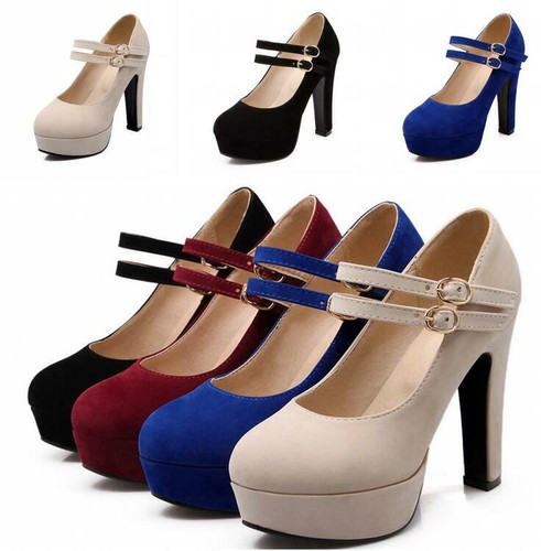 block heel mary jane pumps